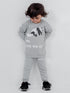 Lazy Panda Fleece Suit (Grey)