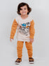 Paw Patrol Fleece Suit (Off-White/Brown)