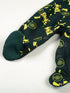 Pikachu Themed Fleece Sleepsuit (Dark Green)
