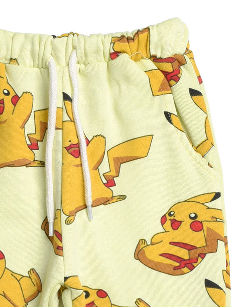 Pikachu Allover Printed Fleece Suit