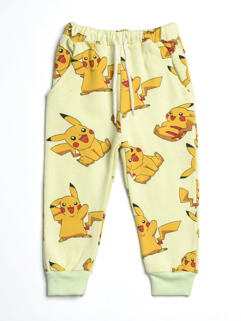 Pikachu Allover Printed Fleece Suit