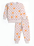 Stars Allover Printed Fleece Suit