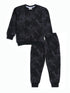 Cozy Patterned Fleece Suit