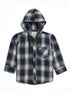 Hooded Flannel Shirt