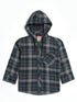 Hooded Flannel Shirt