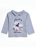 Fleece Sweatshirt Denim Trouser Newborn Set
