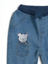 Fleece Sweatshirt Denim Trouser Newborn Set