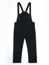 Corduroy Dungaree (Black)
