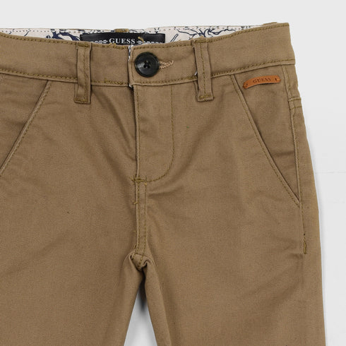 Stretchable Cotton Pants (Khaki)