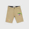 Stretchable Cotton Shorts (Khaki)