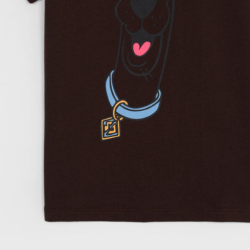 Scooby Doo Printed T-Shirt (Dark Brown)
