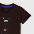Scooby Doo Printed T-Shirt (Dark Brown)