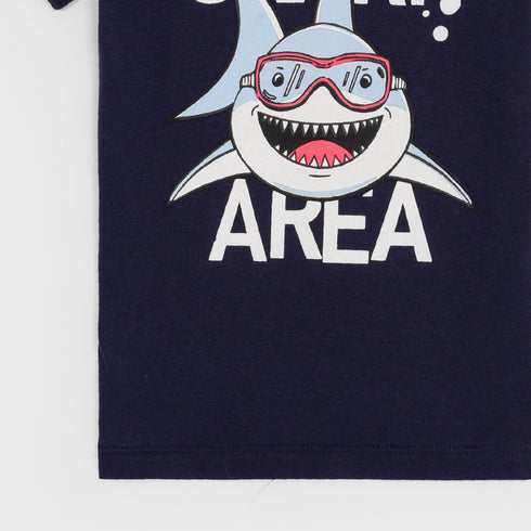Dangerous Shark T-Shirt (Navy)