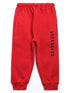 Crane Printed Fleece Suit (Red)