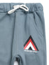 Towel Print Fleece Trouser (Blue-Grey)