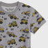 Trucks Allover Printed Terry Short Set (Grey)