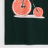 Orange Bicycle Printed Cotton Short Set (Dark Green)