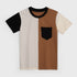 Color Block Patched Pocket T-Shirt