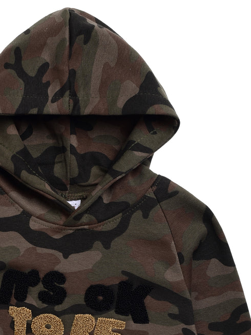 Premium Camo Fleece Hoodie