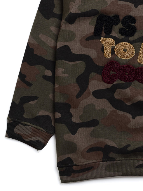 Premium Camo Fleece Hoodie
