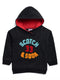 Scotch Printed Fleece Hoodie (Black)