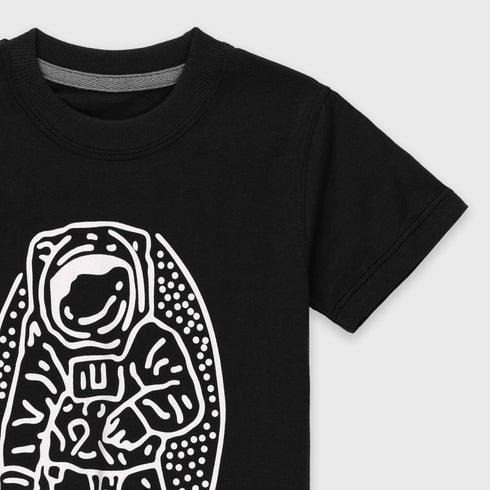 Nasa Astronaut Printed T-Shirt (Black)