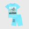 Sun Shine Cotton Short Set (Sky Blue)