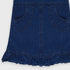 Denim Angry Bird Embroided Frock (Blue)