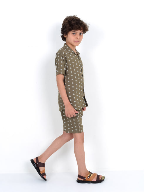 Olive Imported Linen Set