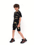 Tie & Die Imported Linen Set (Black)