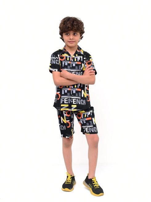 Graffiti Imported Linen Set