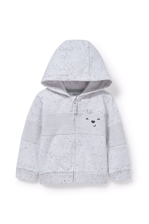 C&A Fleece Hoodie (Light Grey)