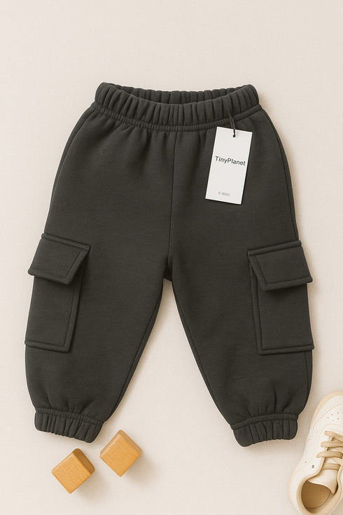 Cozy Fleece Cargo (Black)