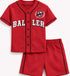 Baller Embroidered Baseball Set (Red)