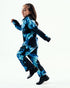 Imported Ribbed Tie-Dye 2 Piece Set (Blue Smoke)