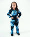 Imported Ribbed Tie-Dye 2 Piece Set (Blue Smoke)