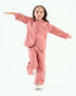 Imported Cotton Mini Check 2 Piece Set (Red & White) GIRLS