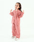 Imported Cotton Mini Check 2 Piece Set (Red & White) GIRLS