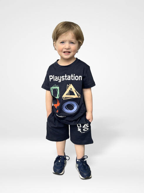 Play Station Short Set (Navy)