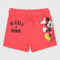 Baby Club Mickey Printed Shorts (Red)