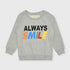 H&M Always Smile Fleece Sweatshirt