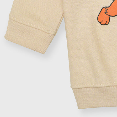 Zara Paw Petrol Fleece Sweatshirt