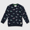 C&A Dinosaur Fleece Sweatshirt (Blue)