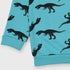 H&M Dinosaur Print Fleece Sweatshirt (Blue)