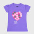 Heart Printed Pyjama Set (Purple)
