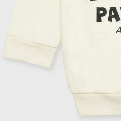 Zara Paw Patrol Cream Fleece Sweatshirt
