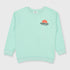 Zara Sunset Day Fleece Sweatshirt (Turquoise)