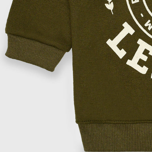 H&M Lion Fleece Sweatshirt (Green)