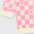 Heart and Check Fleece Sweater (Pink)