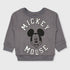 Mango Mickey Mouse Fleece Sweatshirt (Dark Grey)